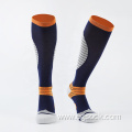 Compression knee high athletic socks